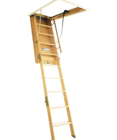 Photo of the Custom Attic Ladder in Upgrade Timber