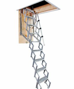 Photo of a Columbus concertina attic ladder