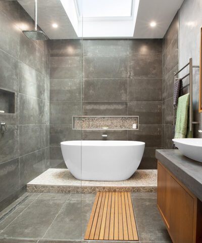 Photo of bathroom from The Block