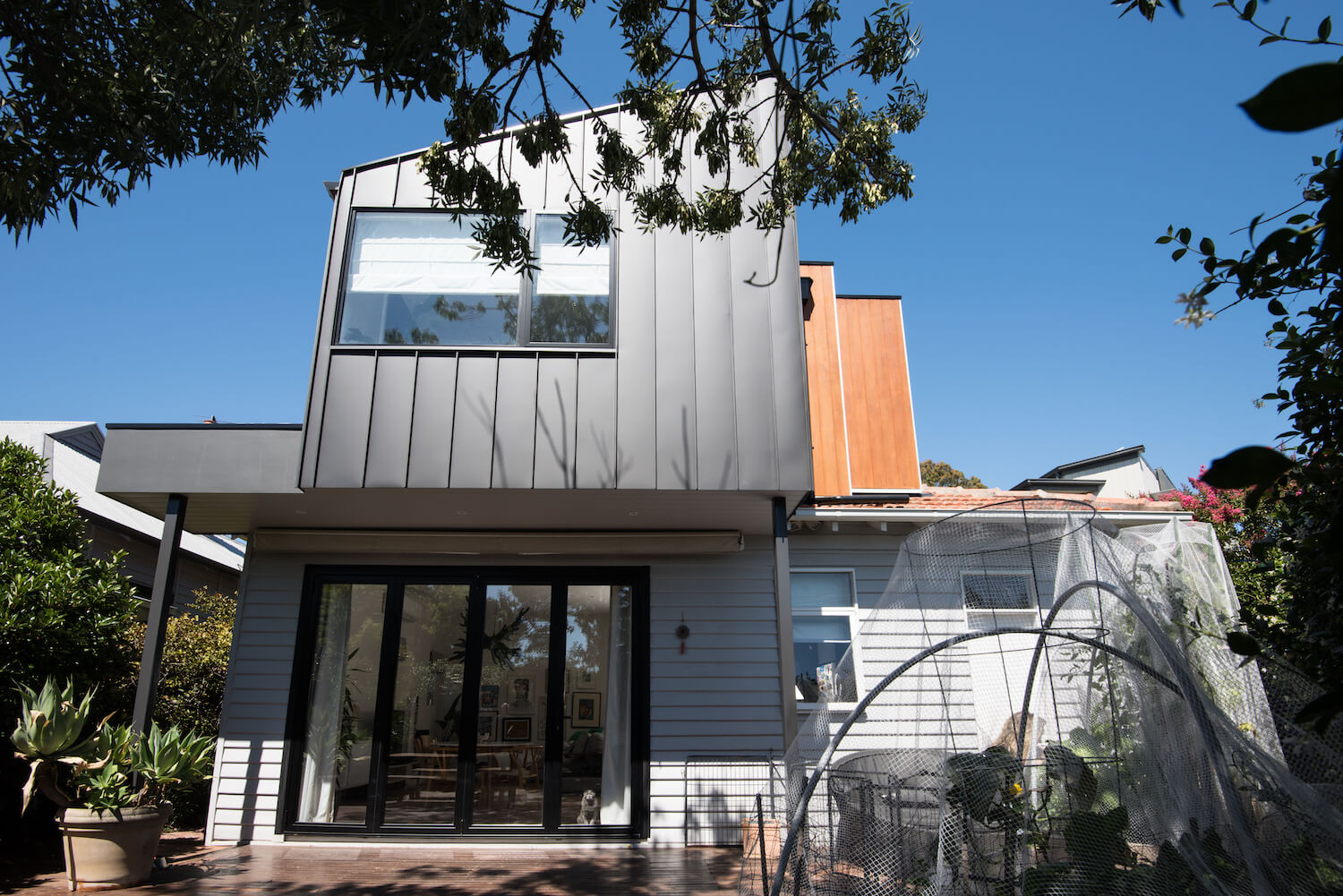 Photo of modern single storey addition