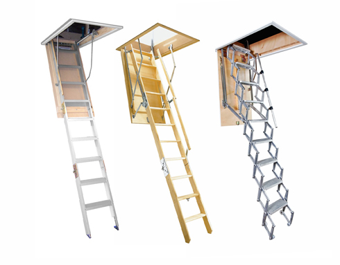 Attic Ladders, Roof Access and Attic Stairs