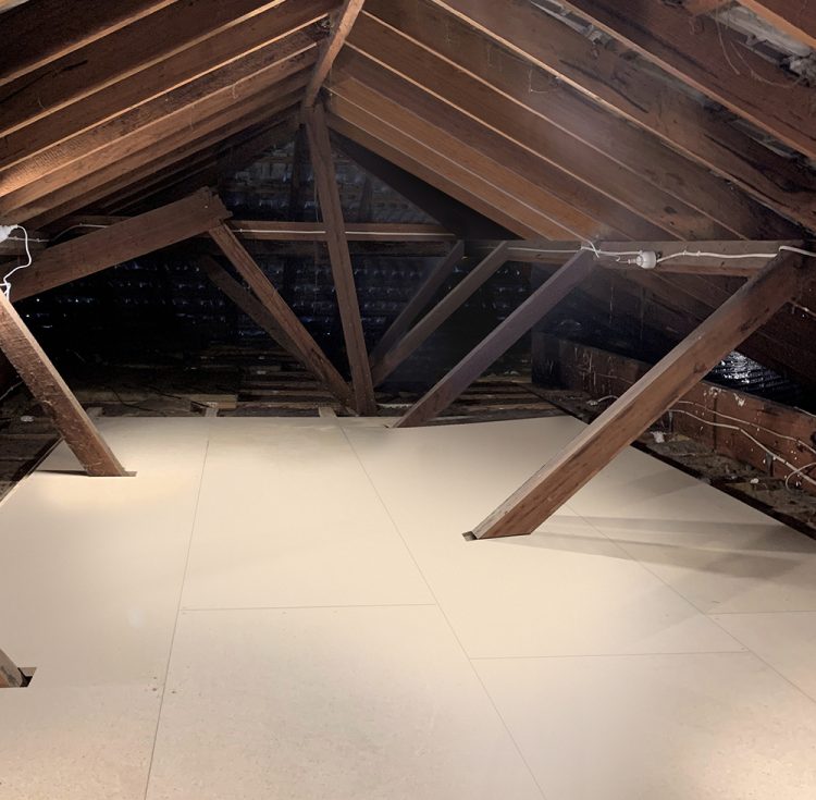 Basic attic storage