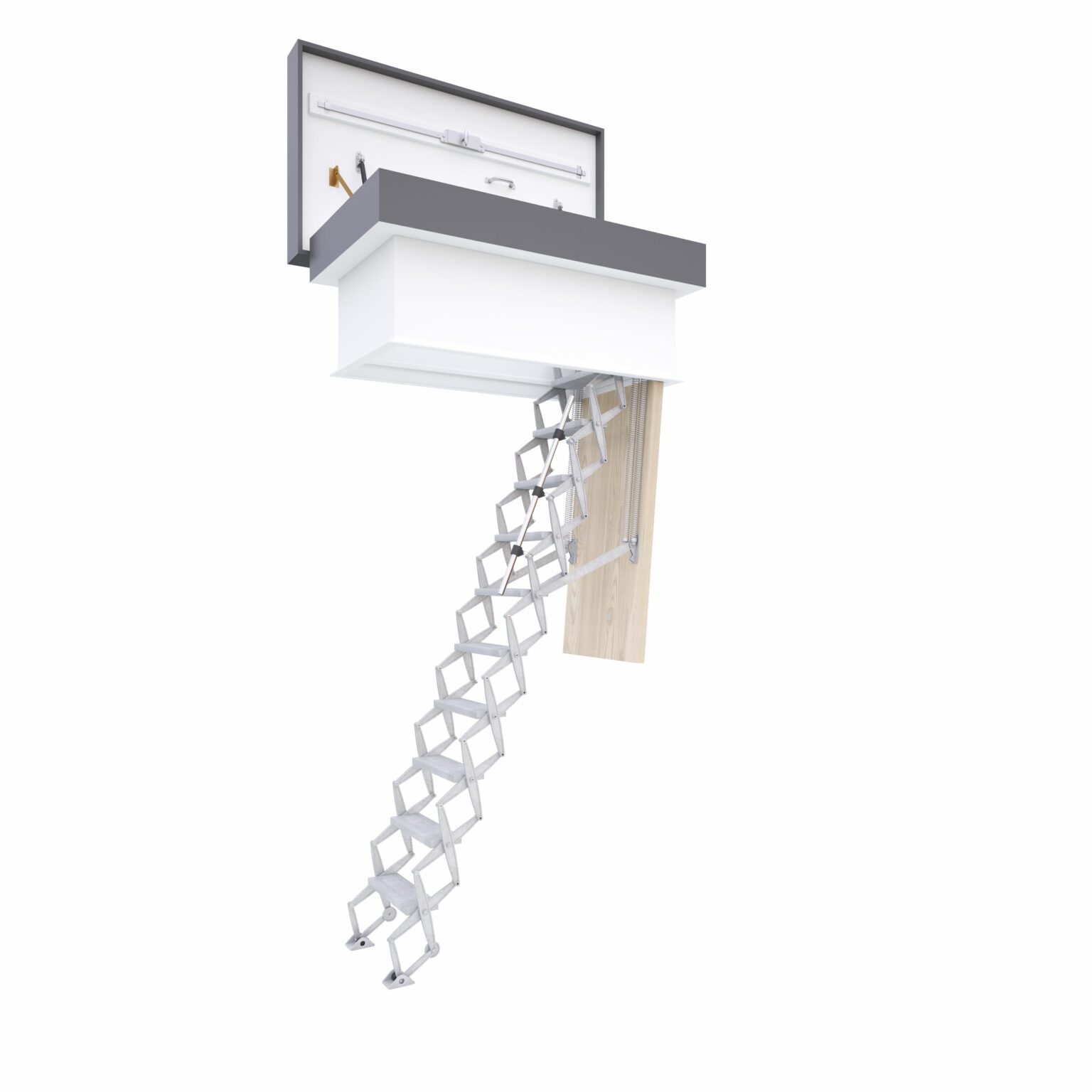 Columbus Flat Roof Concertina Attic Ladder Attic Group