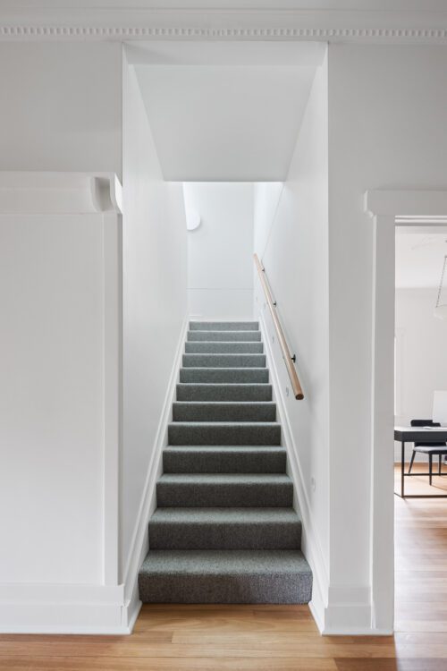 High-end First Floor Addition and Ground Floor Makeover in Elsternwick - Stairs