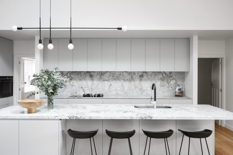 High-end First Floor Addition and Ground Floor Makeover in Elsternwick - Kitchen