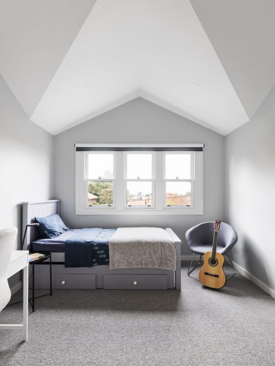 High-end First Floor Addition and Ground Floor Makeover in Elsternwick - Upper Bedroom