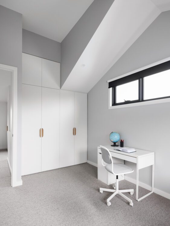 High-end First Floor Addition and Ground Floor Makeover in Elsternwick - Upper Bedroom