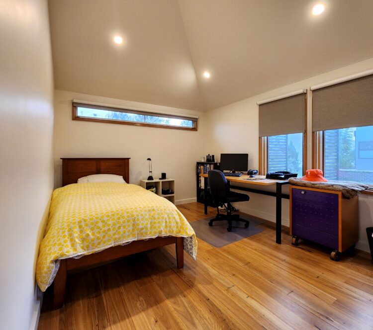 Richmond Victorian Cottage Turned into a Spacious Home - Upper Bedroom