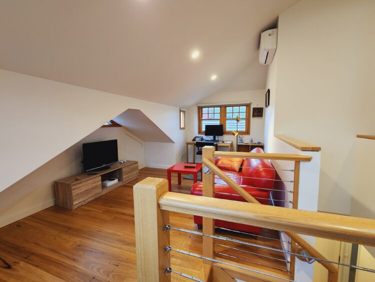 Richmond Victorian Cottage Turned into a Spacious Home - Upstairs Lounge