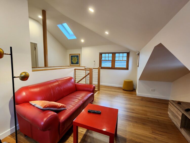 Richmond Victorian Cottage Turned into a Spacious Home - Upstairs Lounge