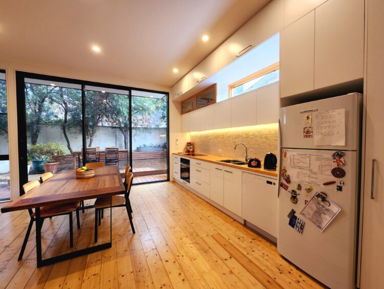 Richmond Victorian Cottage Turned into a Spacious Home - Kitchen Dining