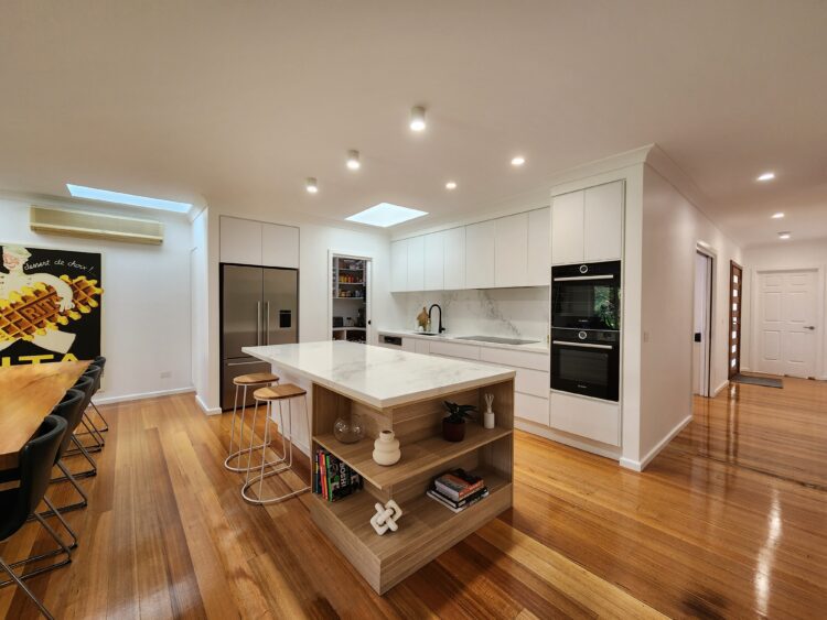 Stylish First Floor Parents Retreat & Existing Home Renovation in Box Hill Kitchen