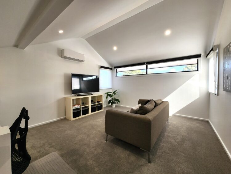 Stylish First Floor Parents Retreat & Existing Home Renovation in Box Hill Upstairs Lounge