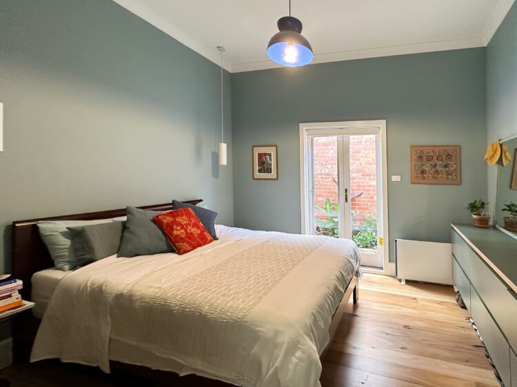 Inner City Terrace Reinvented in Fairfield - Master Bedroom