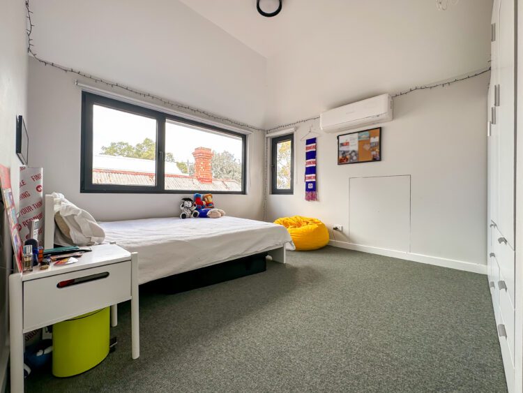Inner City Terrace Reinvented in Fairfield - Upstairs Bedroom