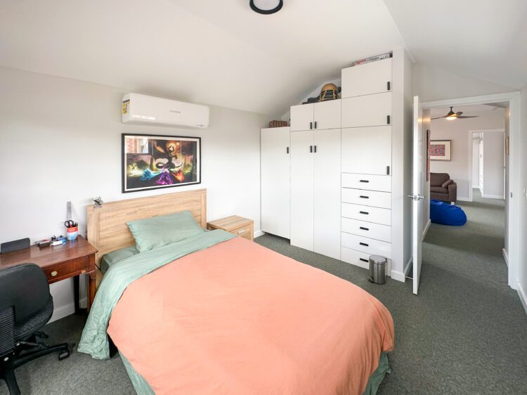 Inner City Terrace Reinvented in Fairfield - Upstairs Bedroom