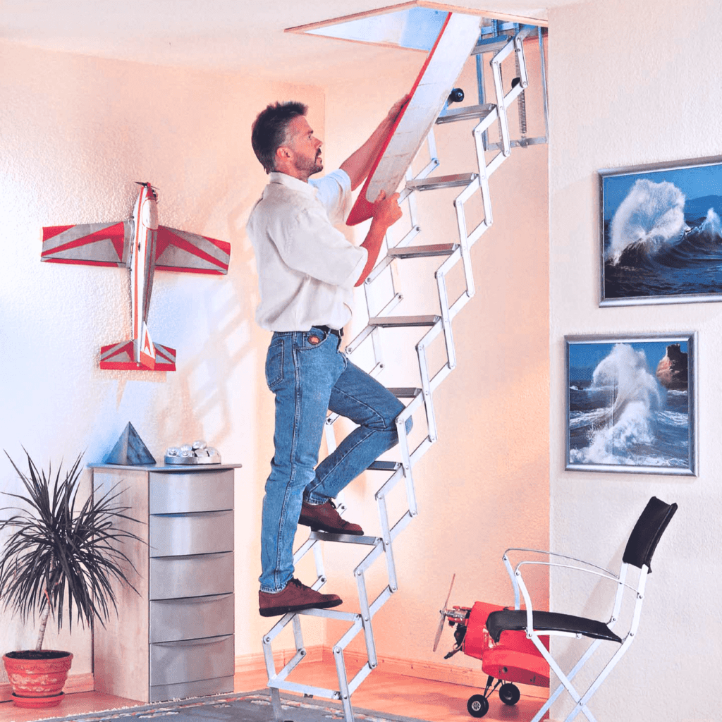 Attic Ladders, Roof Access, and Attic Stairs