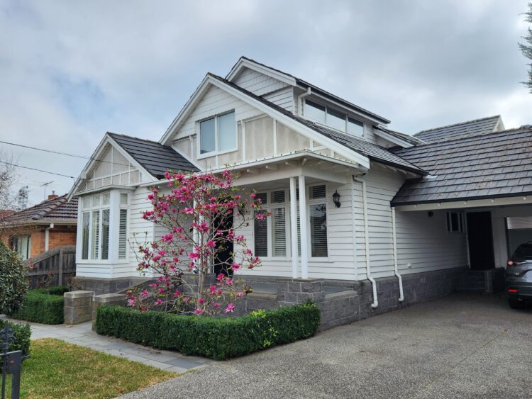 Period Home in Maribyrnong Gained Huge In-roof Space - Front View