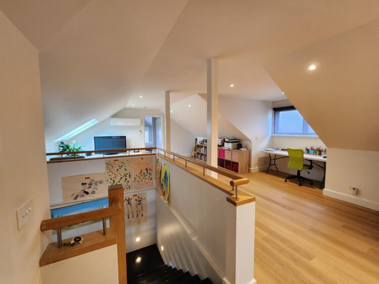 Period Home in Maribyrnong Gained Huge In-roof Space - Lounge, TV Space and a Home Office Alcove