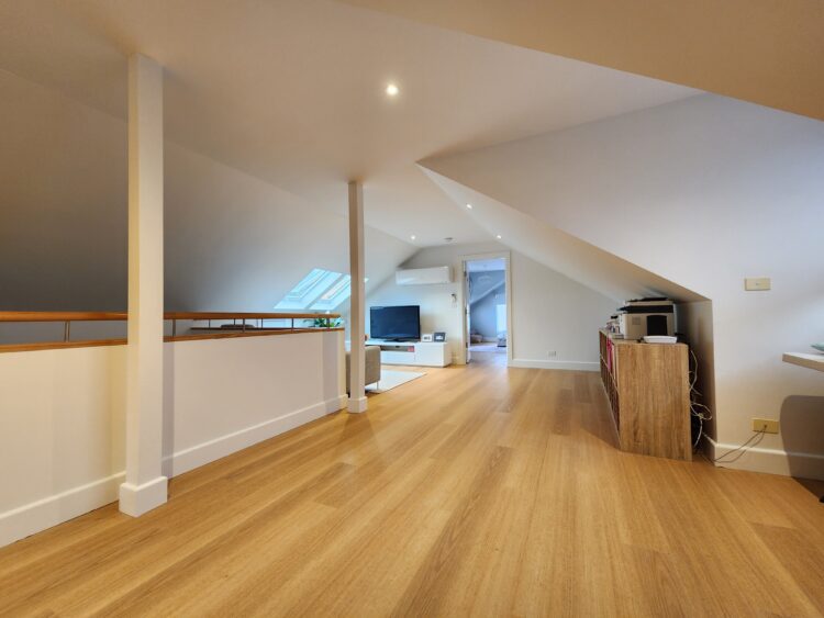 Period Home in Maribyrnong Gained Huge In-roof Space - Lounge and TV Space