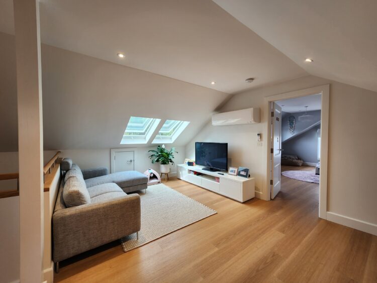 Period Home in Maribyrnong Gained Huge In-roof Space - TV Space