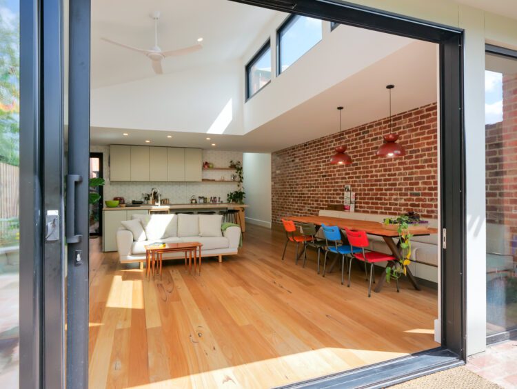 Inner City Terrace Reinvented in Fairfield - Front Back After