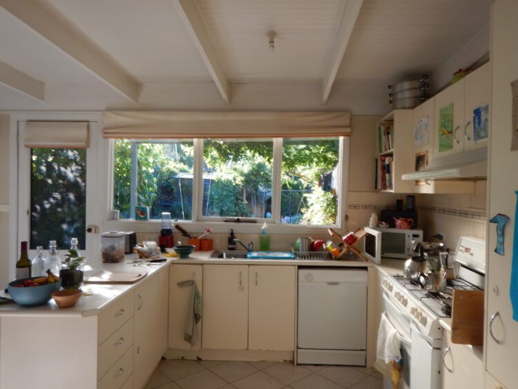 Inner City Terrace Reinvented in Fairfield - Kitchen Before