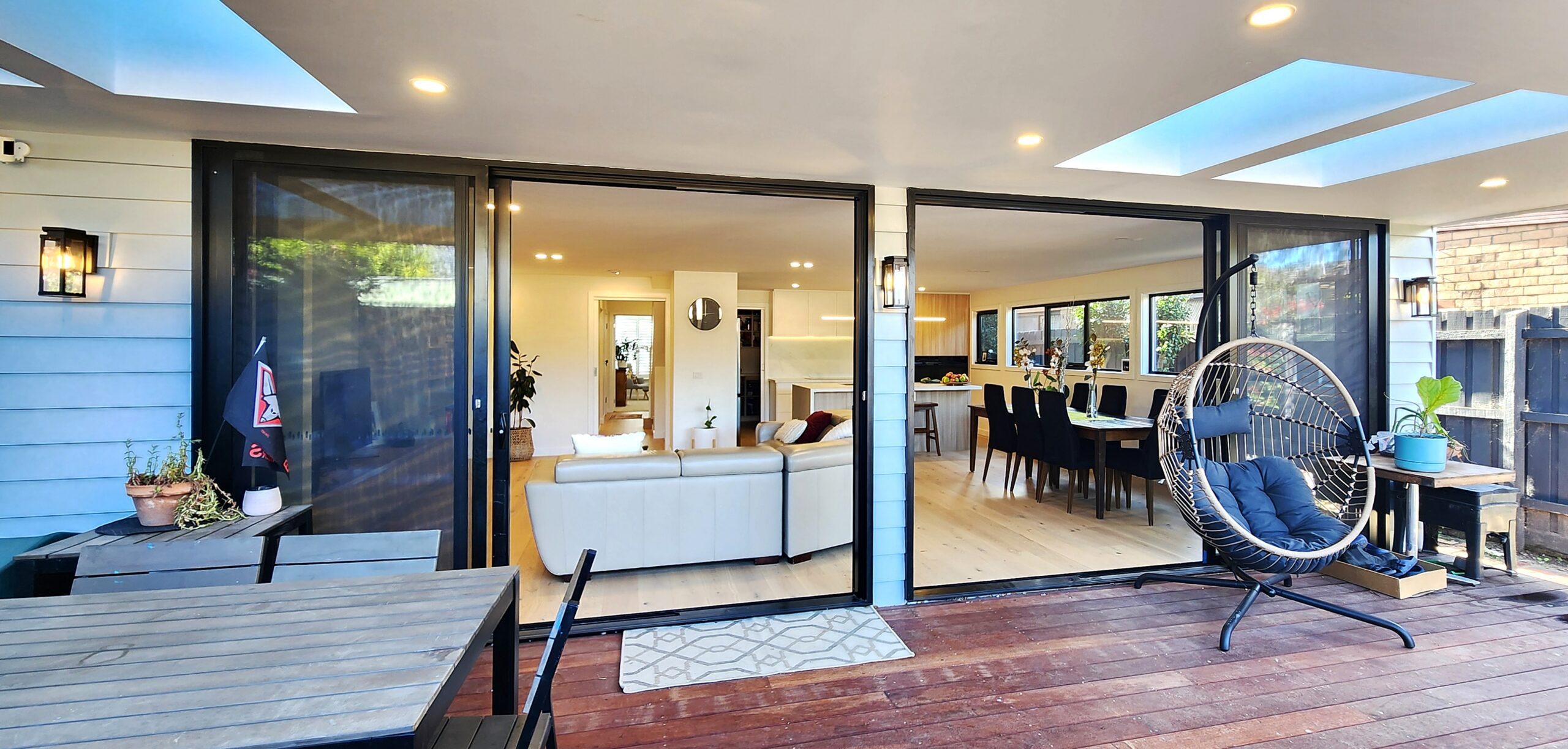 House Makeover - Dalny Deck looking in| Attic Group